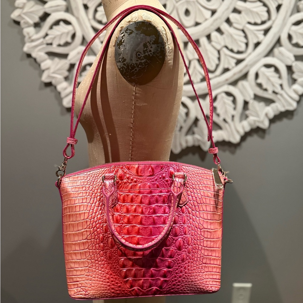 Brahmin bag Duxbury Satchel Cupid Ombre Melbourne New! - Picture 8 of 9